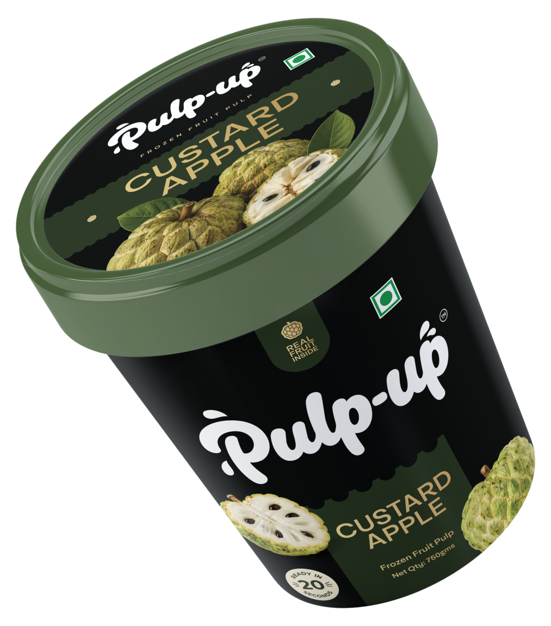 Pulp-up Custard Apple pulp